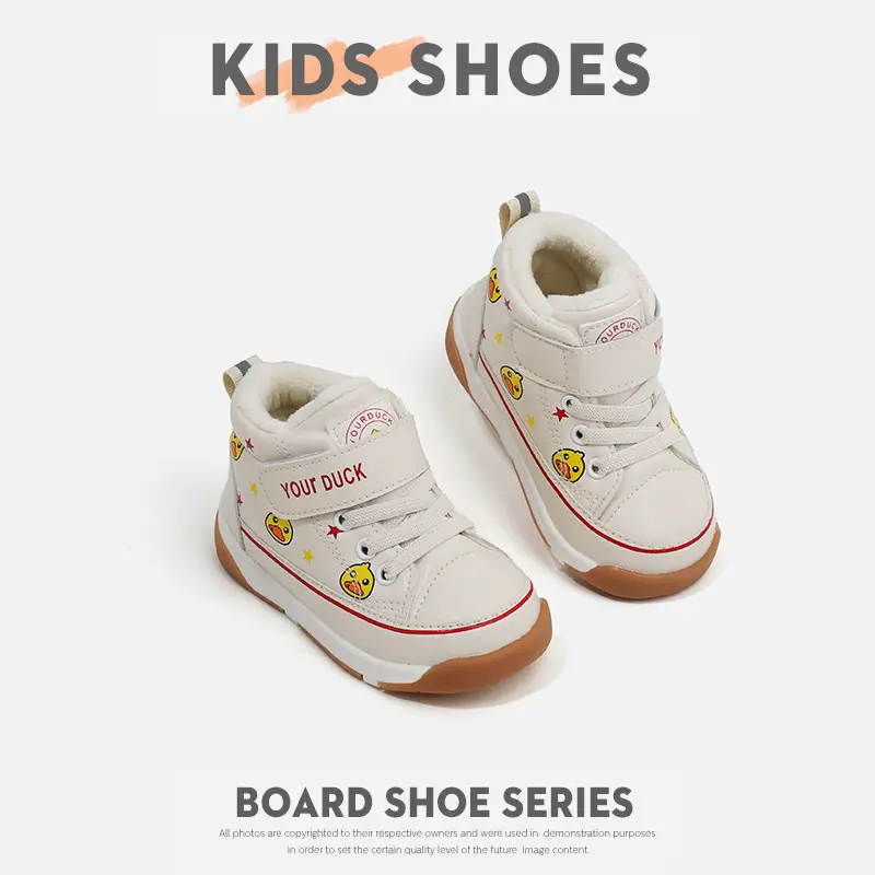 2024 Children's Shoes Autumn and Winter New Baby Girl Functional Shoes Soft Sole Boys Toddler Shoes Cotton Warm Baby Shoes - Image 2