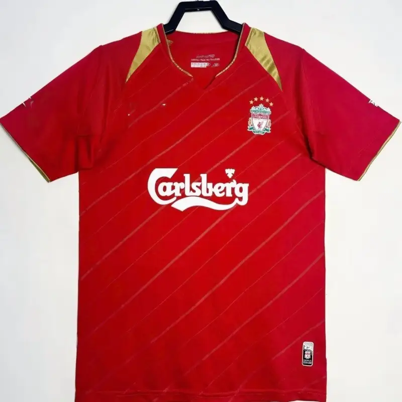 Retro Short-Sleeved Football Jerseys Liverpool Full Range Dropshipping - Image 12