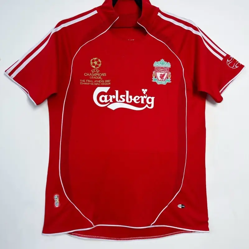 Retro Short-Sleeved Football Jerseys Liverpool Full Range Dropshipping - Image 9