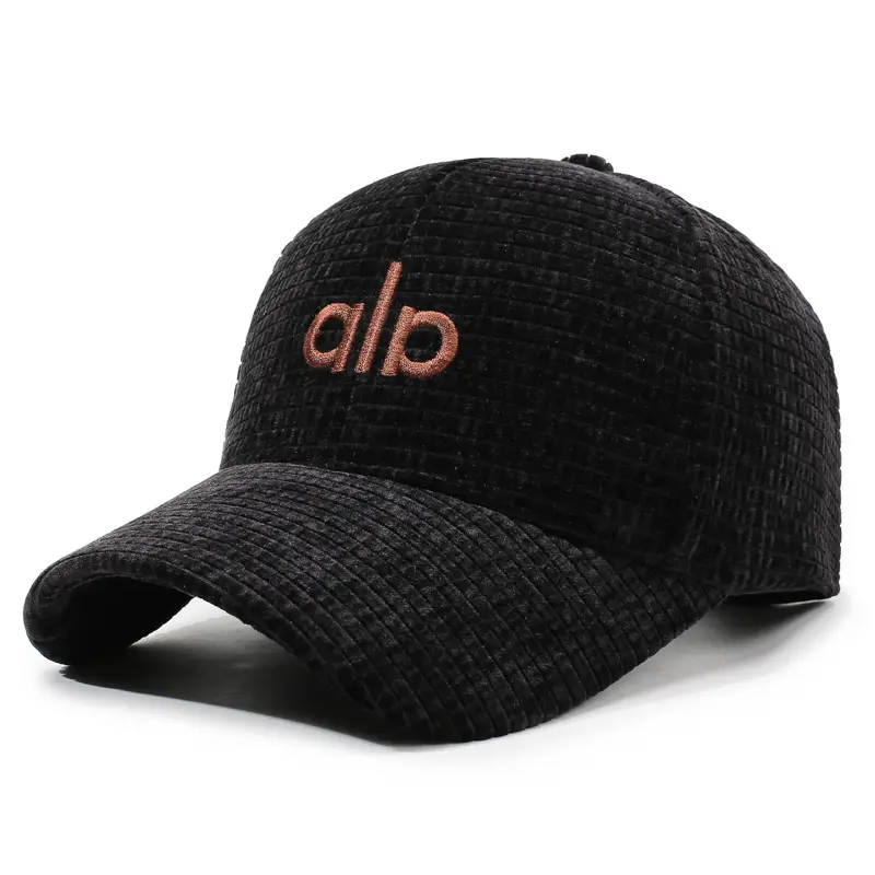 Women Duckbill Cap with Embroidered Letter Beige - Image 2