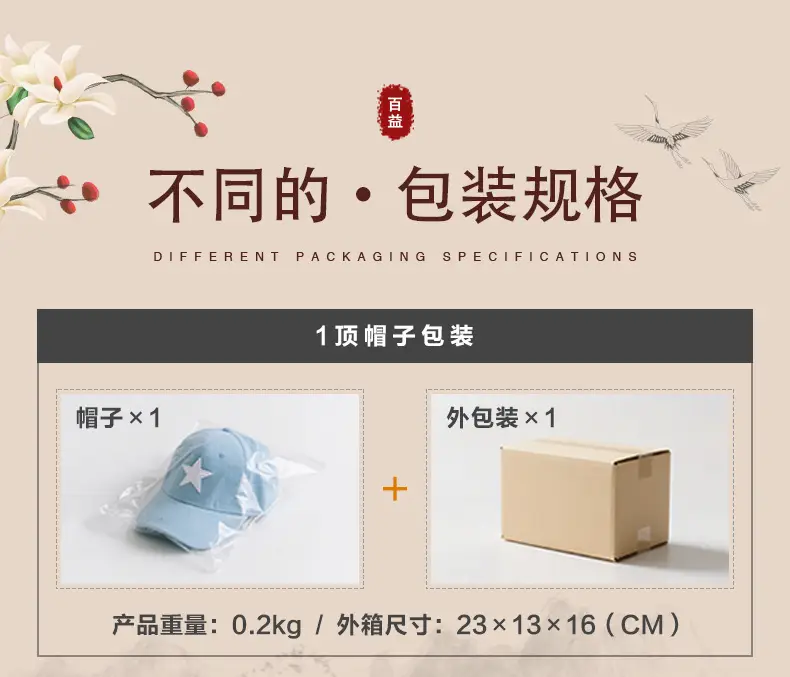 Men Vintage Washed Duckbill Cap 11cm Extended Brim — feature 18