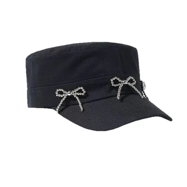 Korean Style Women's Bow Duck Cap 2024 New Spring Summer - Image 6