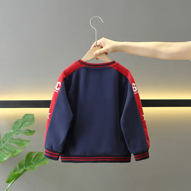 Boys' Navy Red SC Sweatshirt Pullover 2025 - Image 3