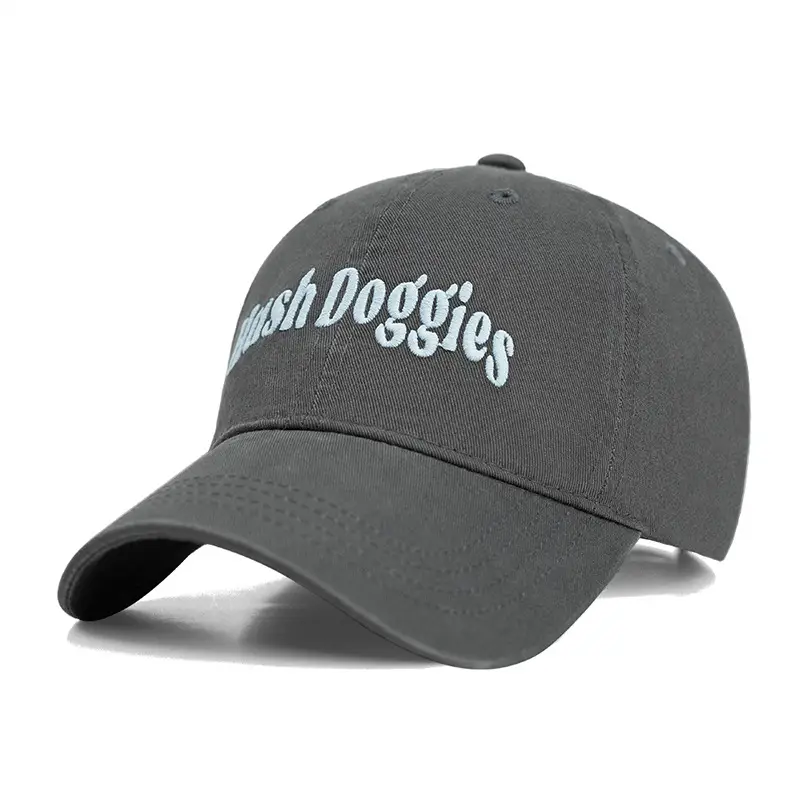 Men Duckbill Cap with Letter Embroidery White - Image 10