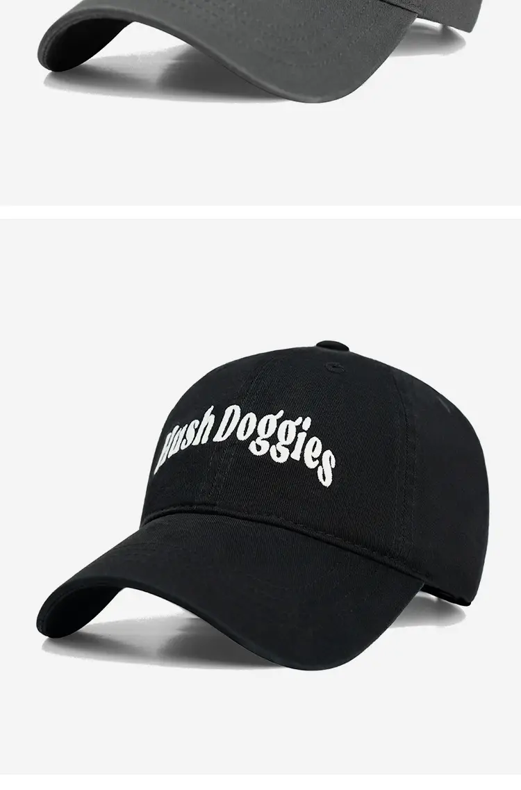 Men Duckbill Cap with Letter Embroidery White — feature 14