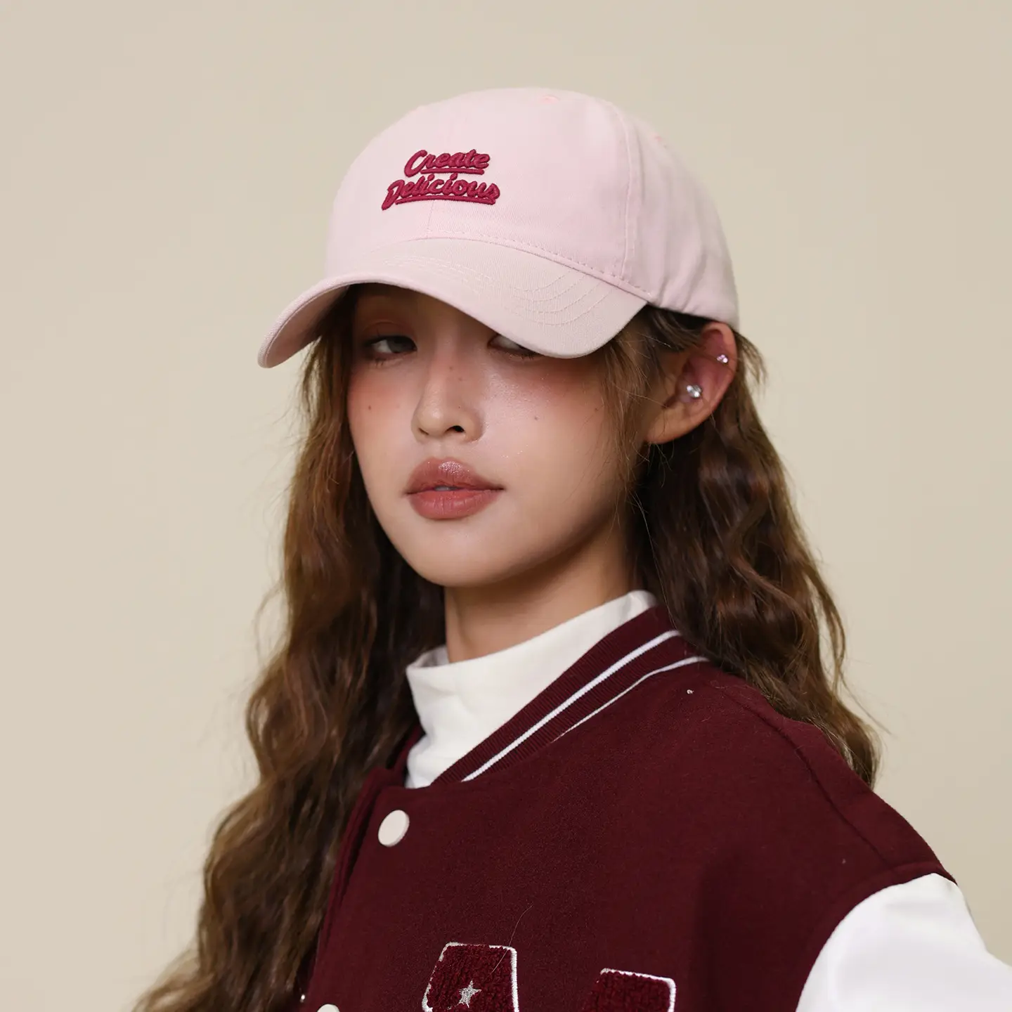 Korean Style Face-Slimming Baseball Cap for Women Large Head Circumference Duckbill Cap for Men