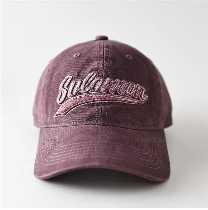 White 3D Letter Embroidered Baseball Cap Unisex — feature 5