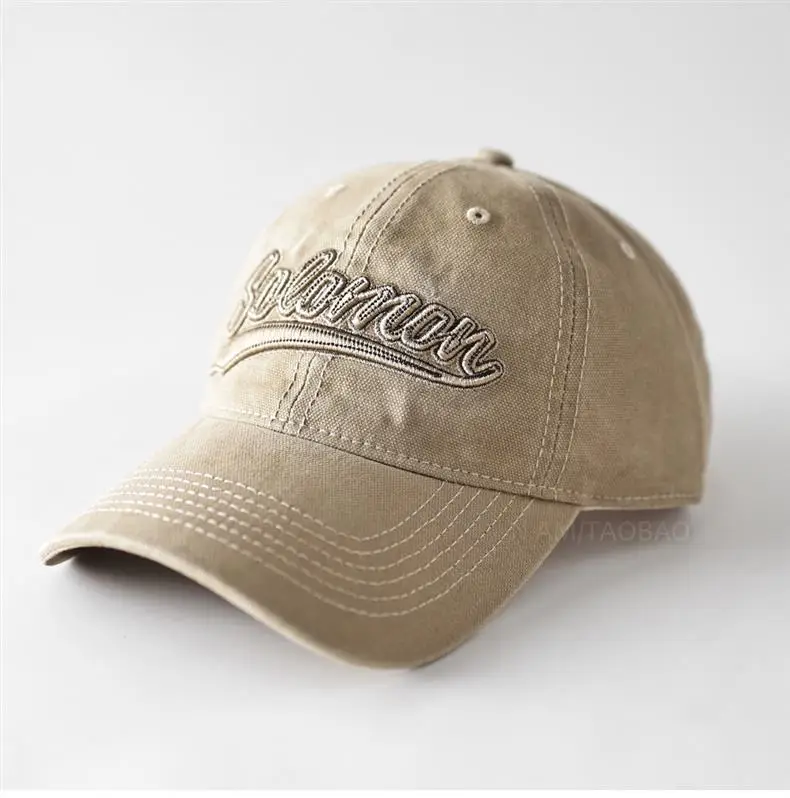 White 3D Letter Embroidered Baseball Cap Unisex — feature 7