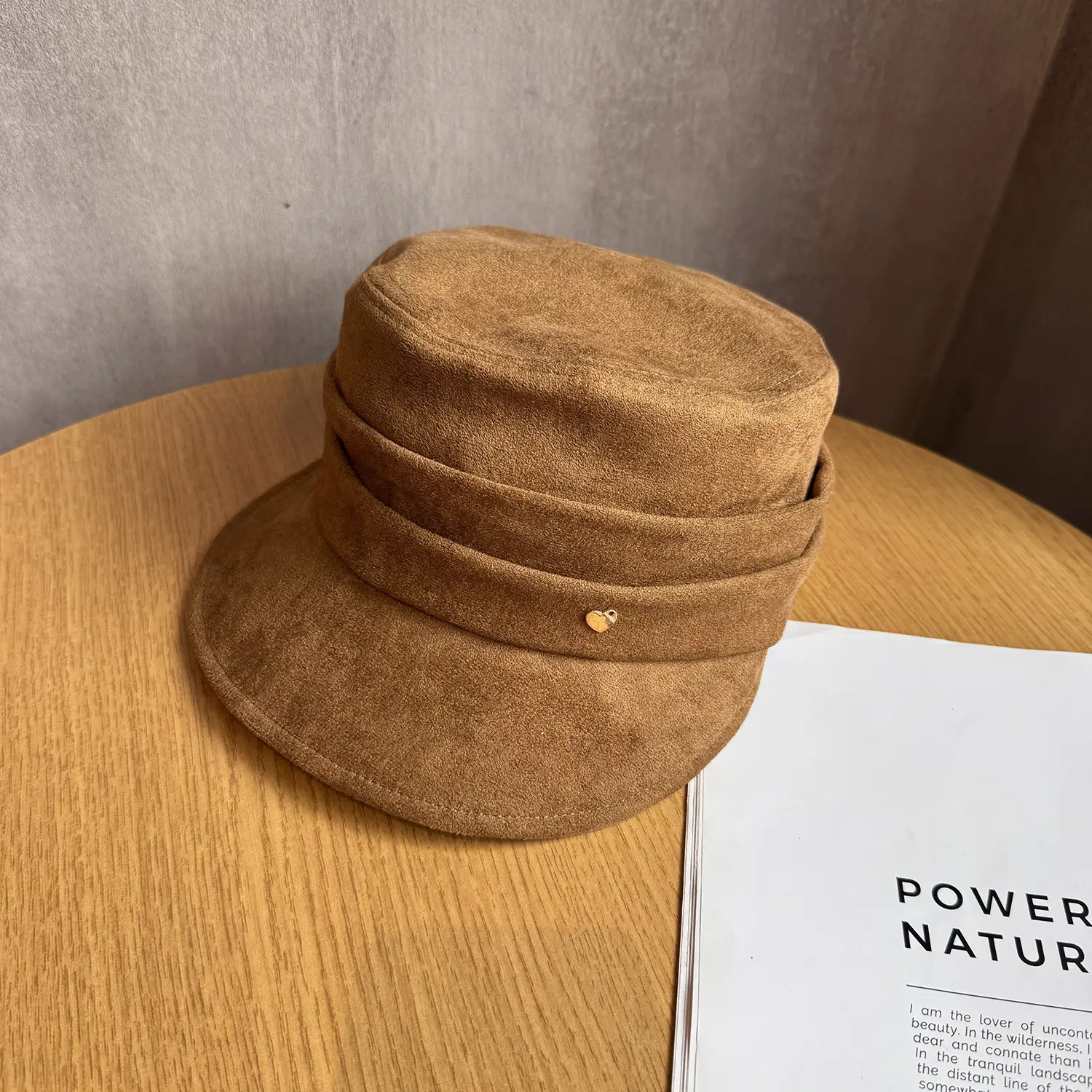 High-End Japanese Melard Octagonal Beret Women's Hat - Image 2