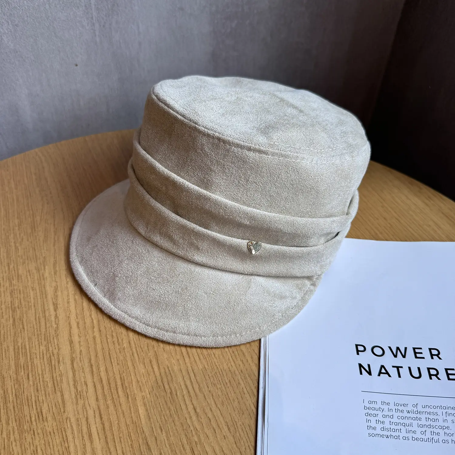 High-End Japanese Melard Octagonal Beret Women's Hat - Image 4