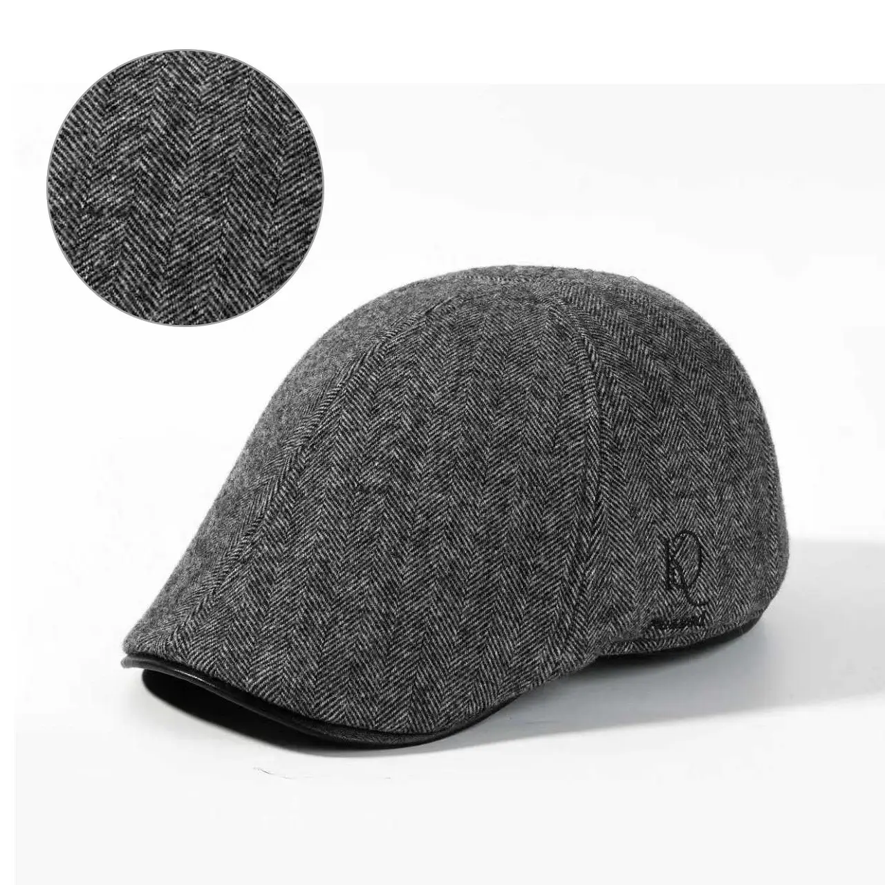 Middle-Aged Winter Fleece Cap for Men — feature 10