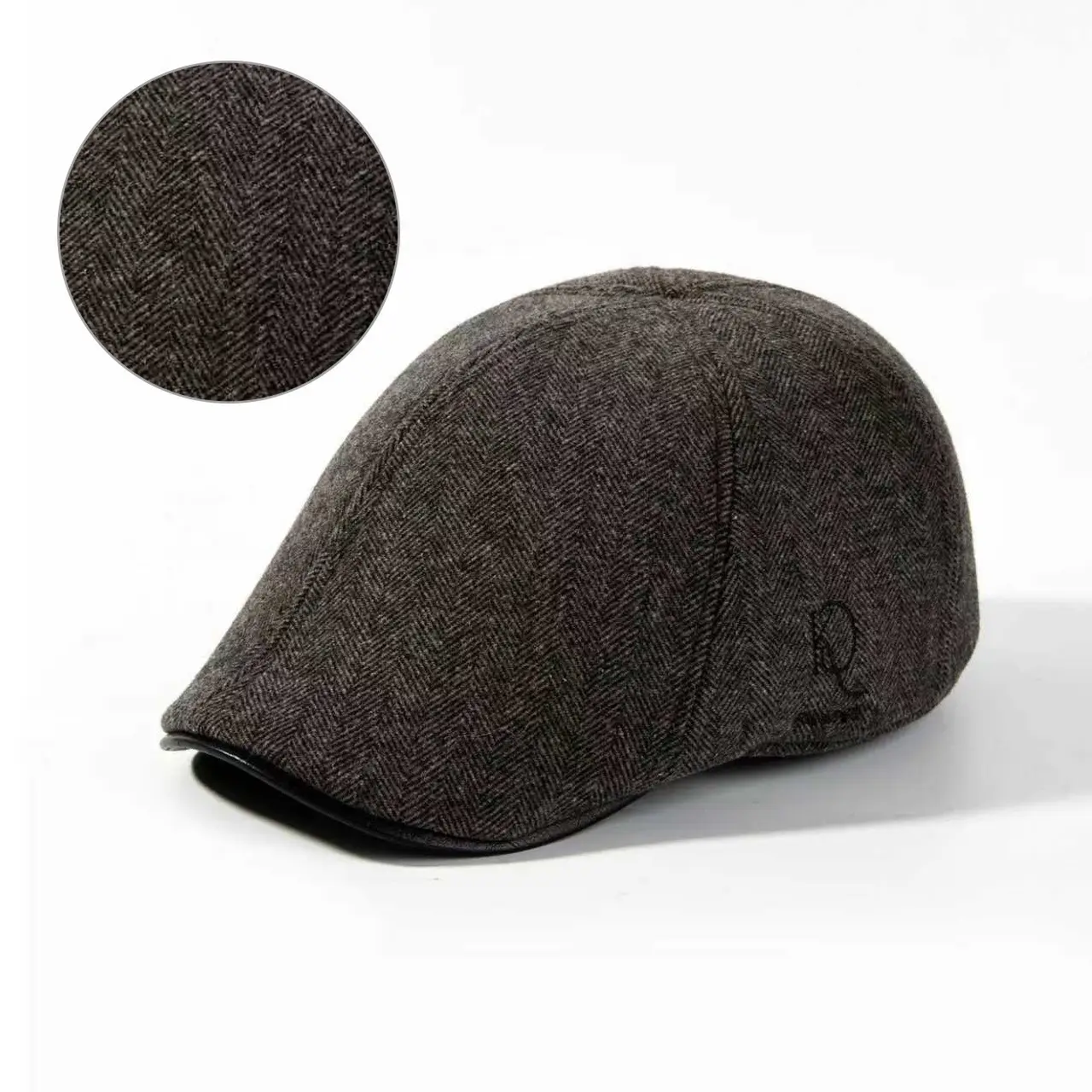 Middle-Aged Winter Fleece Cap for Men — feature 7