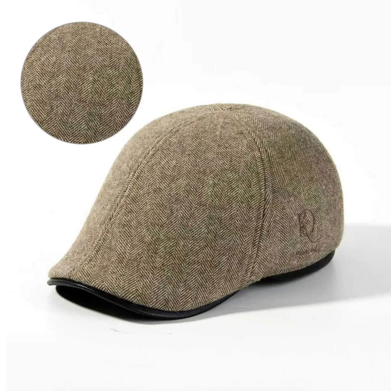Middle-Aged Winter Fleece Cap for Men — feature 9
