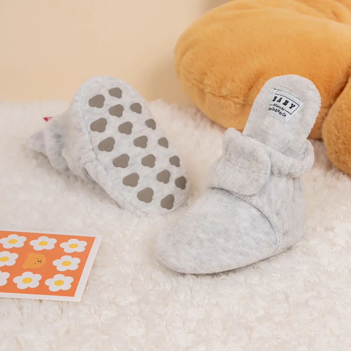 2025 Baby Slip-On Warm Socks for Toddlers