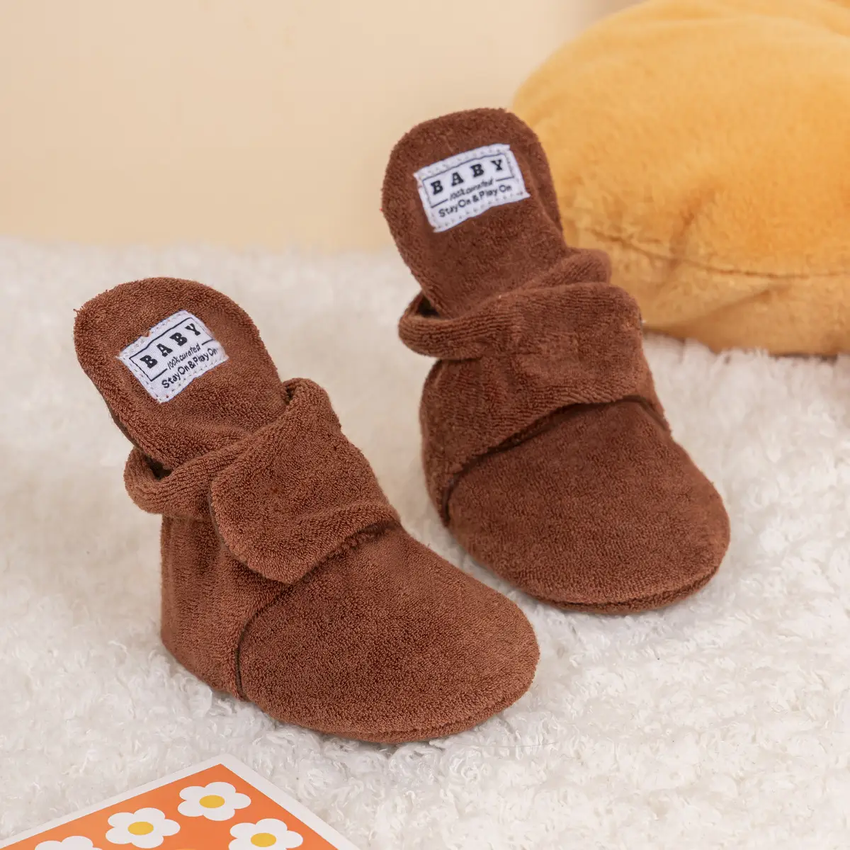 2025 Baby Slip-On Warm Socks for Toddlers