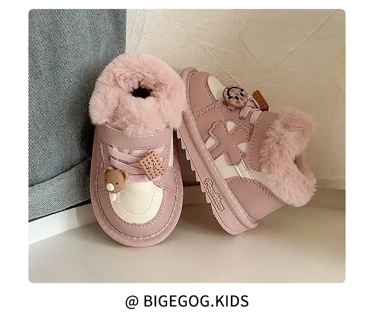 Fleece Lined Baby Snow Boots for Boys Girls 1-2Yr — feature 17