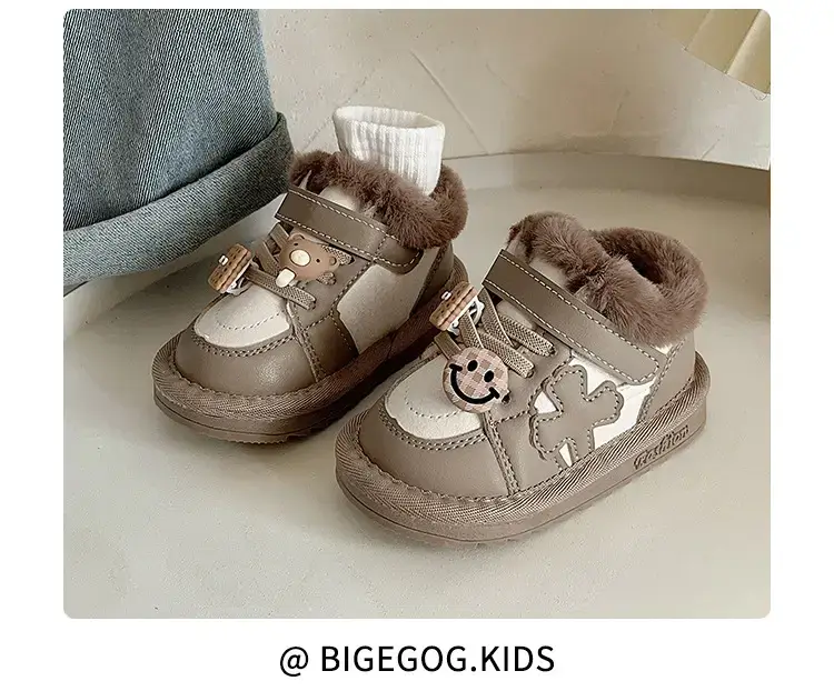 Fleece Lined Baby Snow Boots for Boys Girls 1-2Yr — feature 22