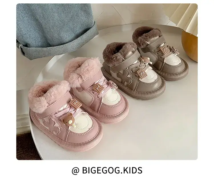 Fleece Lined Baby Snow Boots for Boys Girls 1-2Yr — feature 9