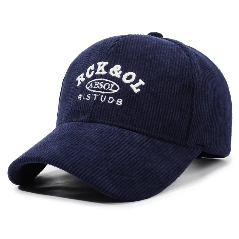 Women Winter Corduroy Duck Cap Brown - Image 4