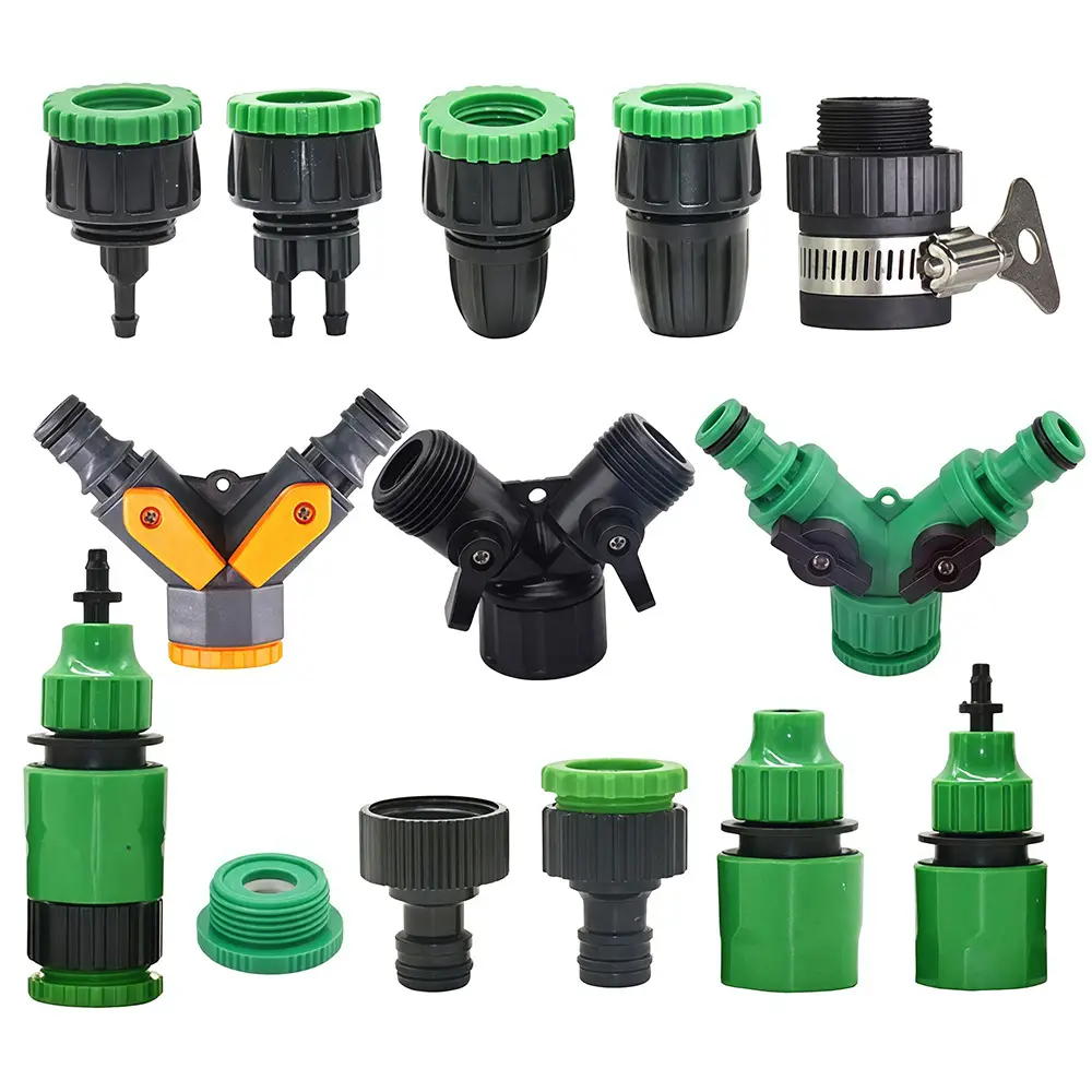 46-Point Faucet Water Pipe Quick Connector Accessories Automatic Flower Watering Device Gardening Drip Irrigation Pipe Capillary Plastic Watering Device