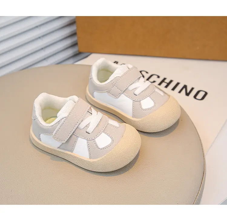 Baby Flats Sneakers Grey White 2025 Autumn — feature 20