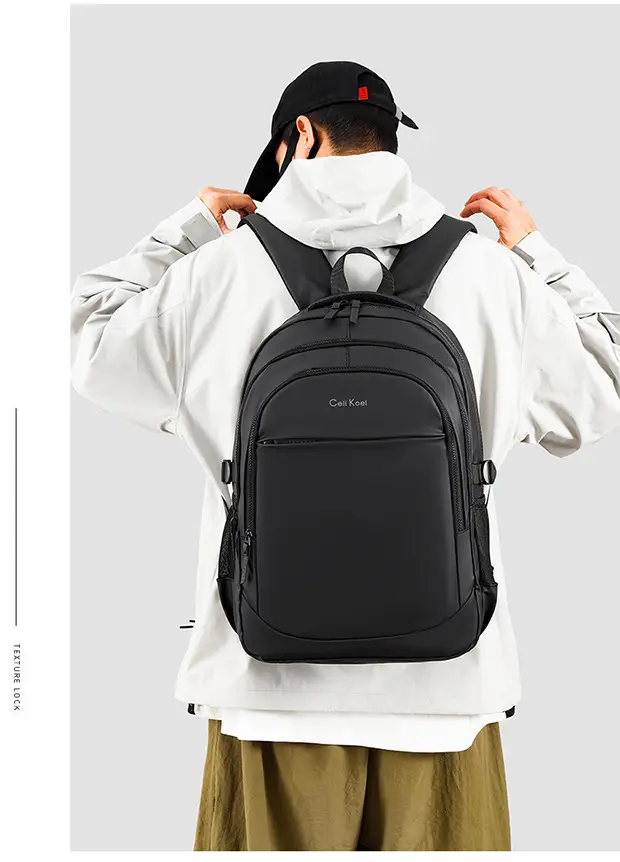 Business Backpack Large Capacity Multi-Compartment Backpack Student School Bag Laptop Bag — feature 18