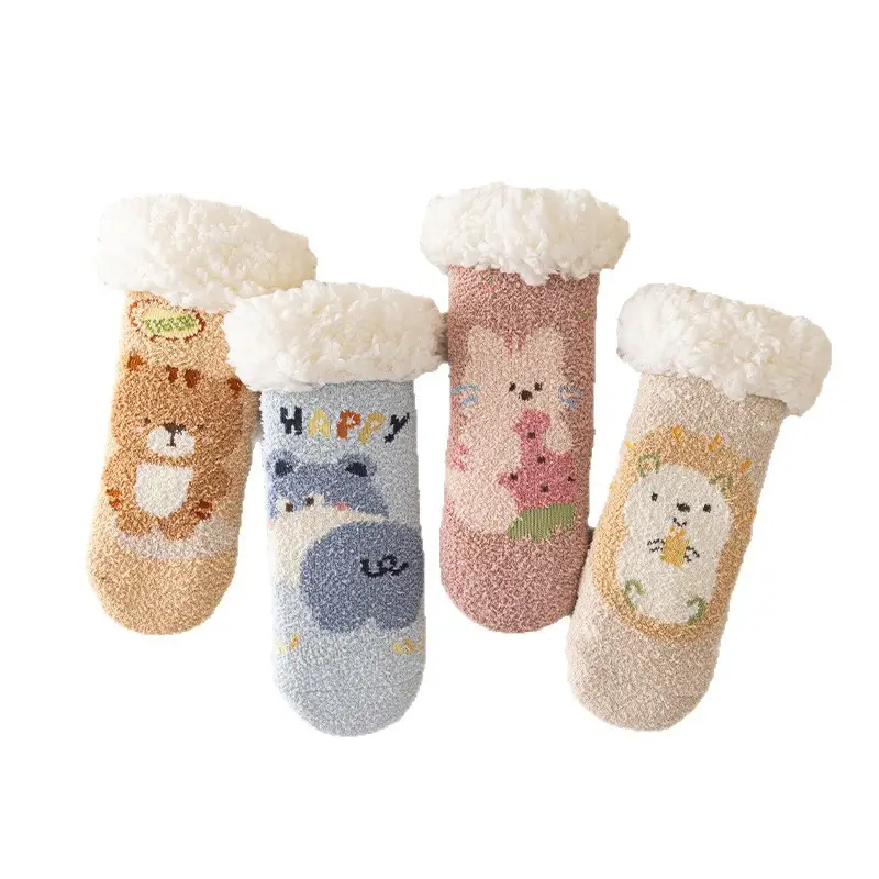 Baby Fleece Lined Warm Socks for Baby Male Female