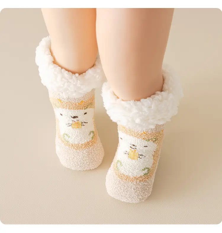 Baby Fleece Lined Warm Socks for Baby Male Female — feature 10