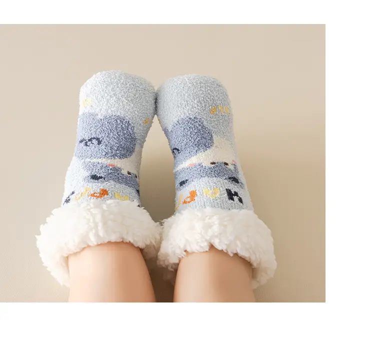 Baby Fleece Lined Warm Socks for Baby Male Female — feature 13
