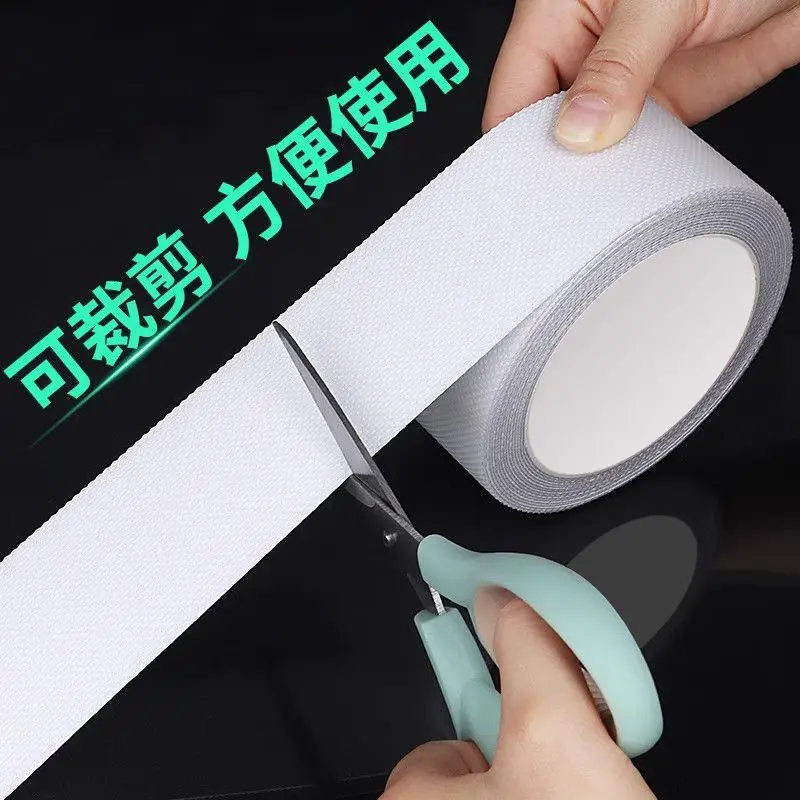 Abrasion Resistant Transparent Rubber Anti-Slip Tape Self-Adhesive Warning Tape Kitchen Bathroom Bathroom Tiles Stairs Anti-Slip Stickers