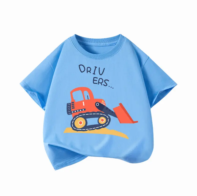 Boys Cotton Cartoon T-Shirt Summer 2026 - Image 17