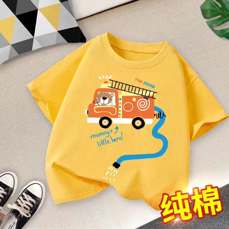 Boys Cotton Cartoon T-Shirt Summer 2026 - Image 14