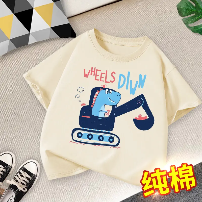 Boys Cotton Cartoon T-Shirt Summer 2026 - Image 8