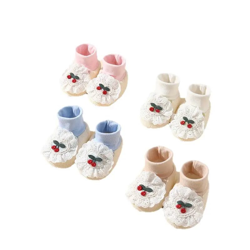Jingqi Baby Shoes Soft-Soled Non-Slip Toddler Socks 3-12M