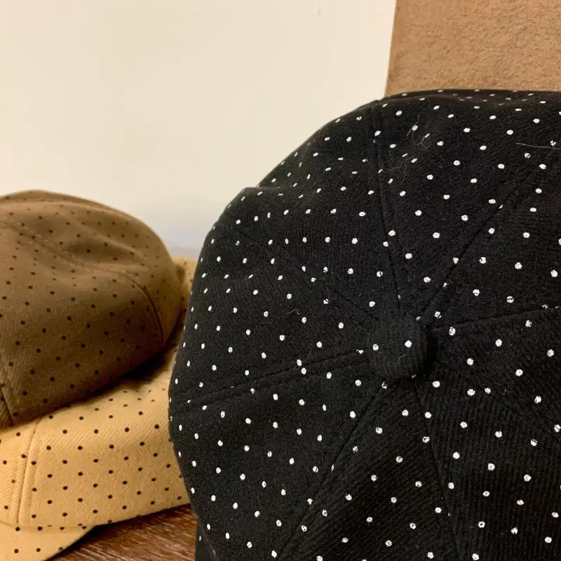 Baby's Polka Dot Octagonal Cap for Women 2025 — feature 16