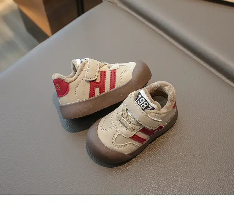 Baby Toddler Anti-Slip Fleece Lined Shoes 0-1Yr 2-3Yr — feature 11