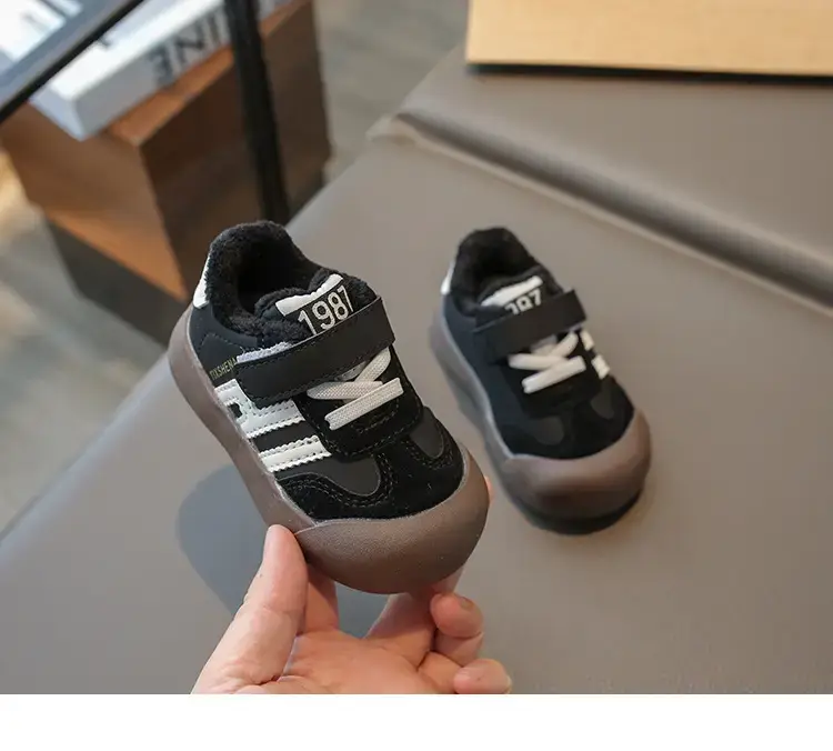 Baby Toddler Anti-Slip Fleece Lined Shoes 0-1Yr 2-3Yr — feature 12