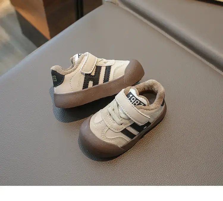 Baby Toddler Anti-Slip Fleece Lined Shoes 0-1Yr 2-3Yr — feature 8