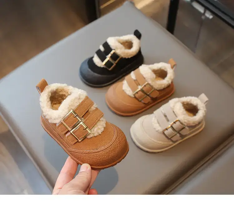 Baby Fleece Lined Winter Shoes for Girls & Boys — feature 8