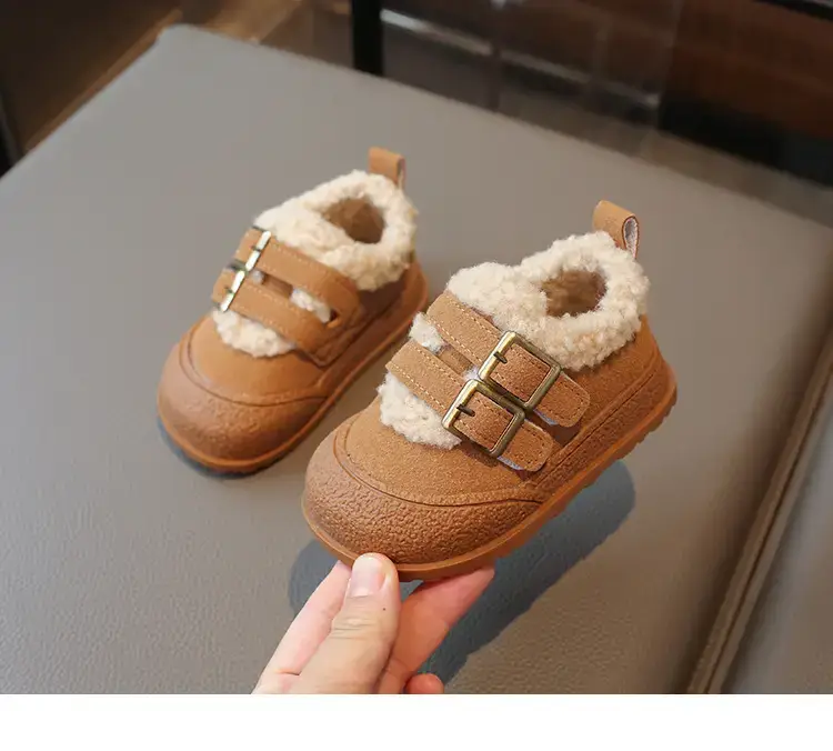 Baby Fleece Lined Winter Shoes for Girls & Boys — feature 9
