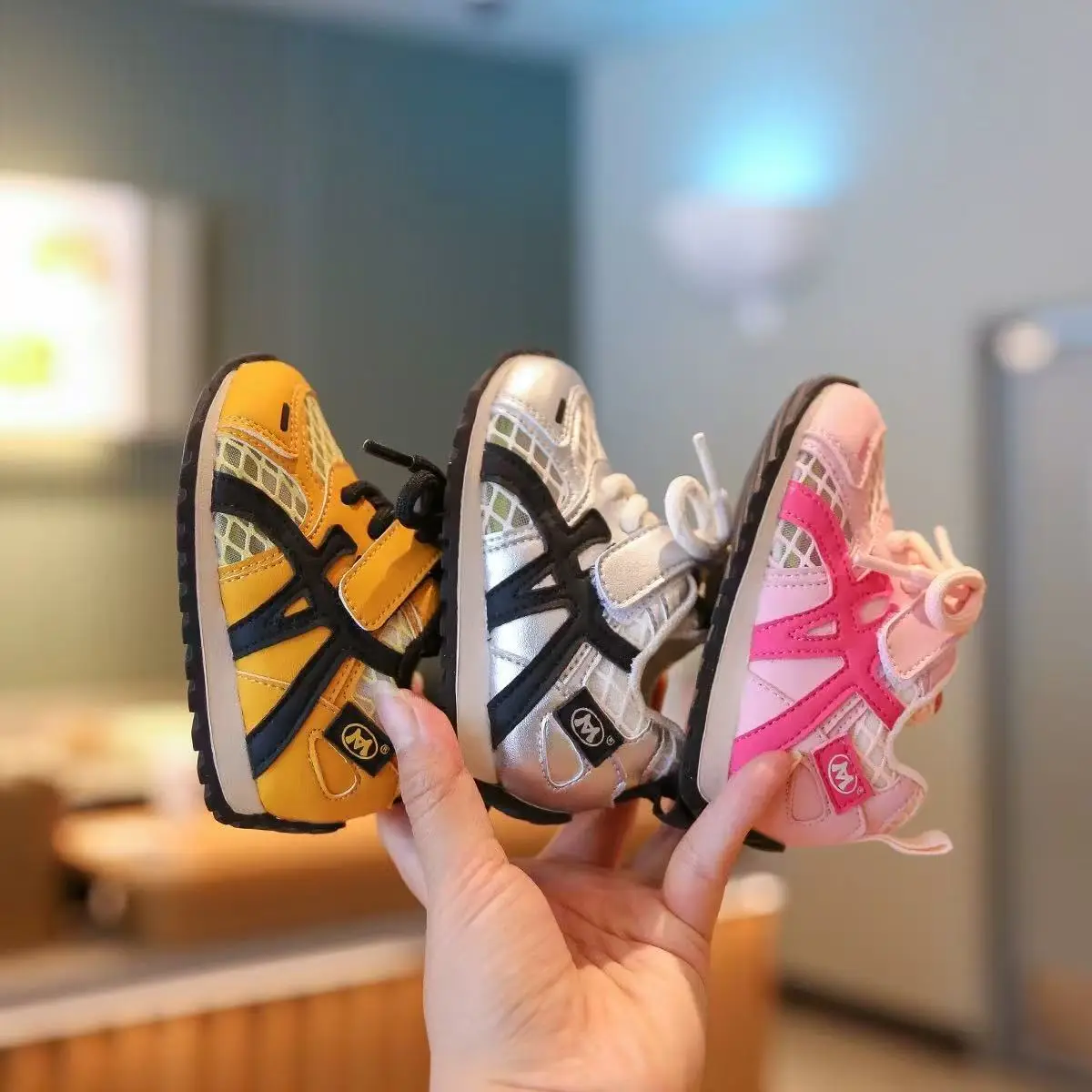 Pink Mesh Baby Shoes for 1-3 Years — feature 13