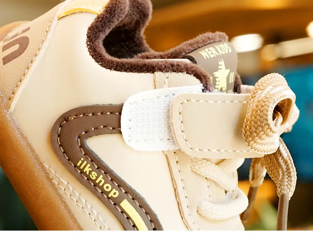 Toddler Winter Fleece Lined Beginner Shoes 1-2Y — feature 1