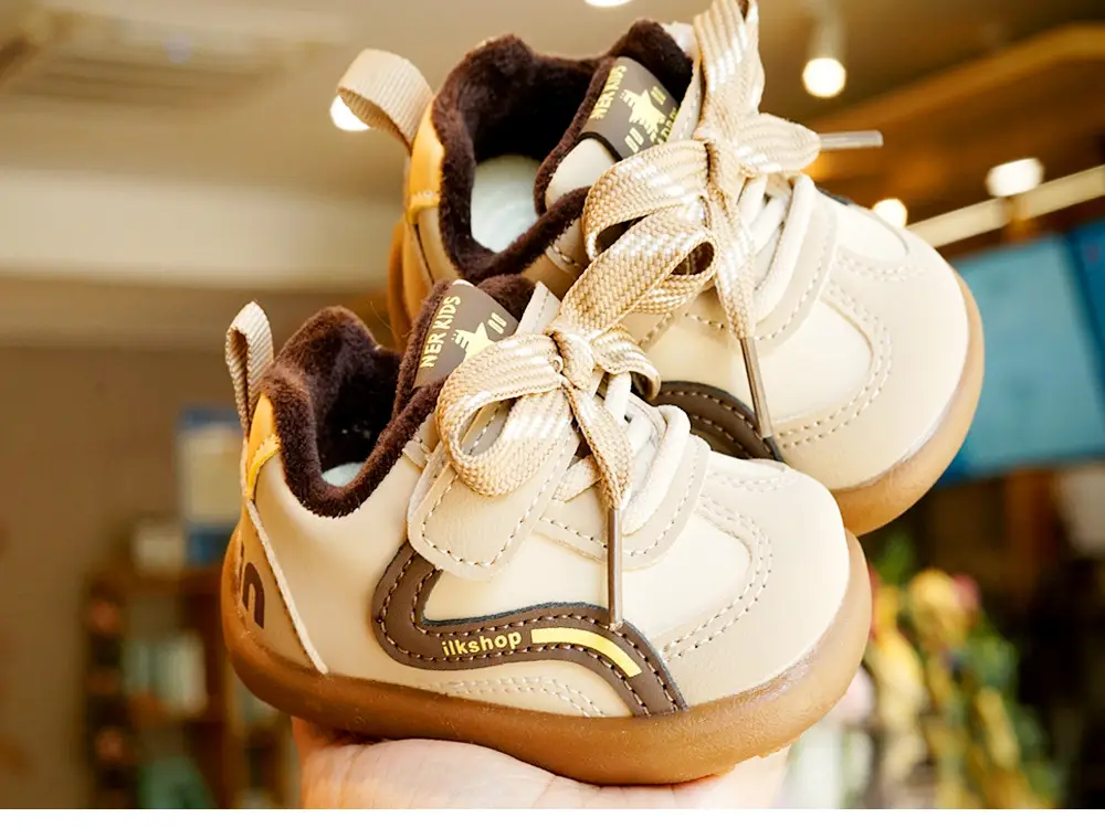 Toddler Winter Fleece Lined Beginner Shoes 1-2Y — feature 4