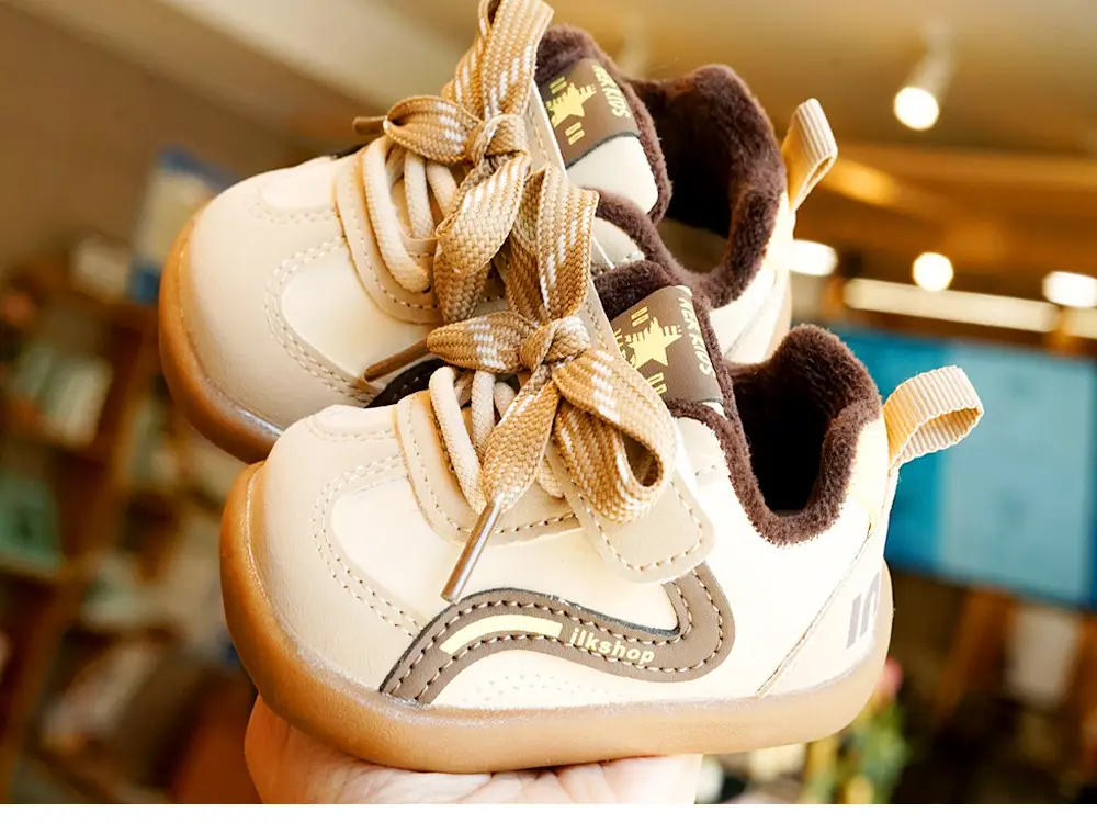 Toddler Winter Fleece Lined Beginner Shoes 1-2Y — feature 5