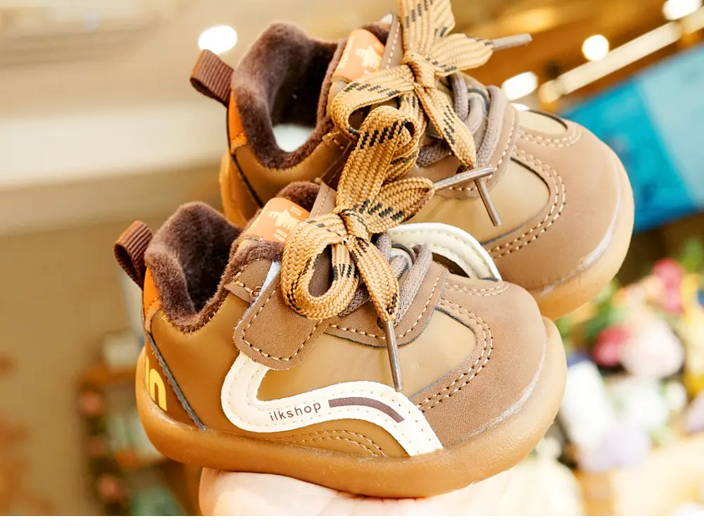 Toddler Winter Fleece Lined Beginner Shoes 1-2Y — feature 8