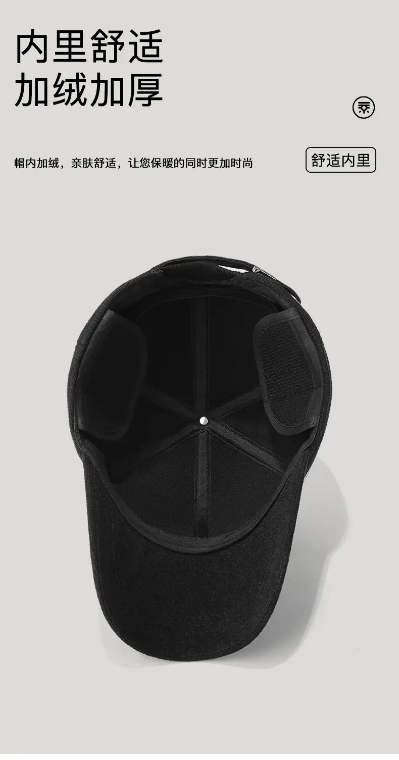 Winter Fleece Cap with Heat & Ear Protection for Men Women Elderly — feature 11
