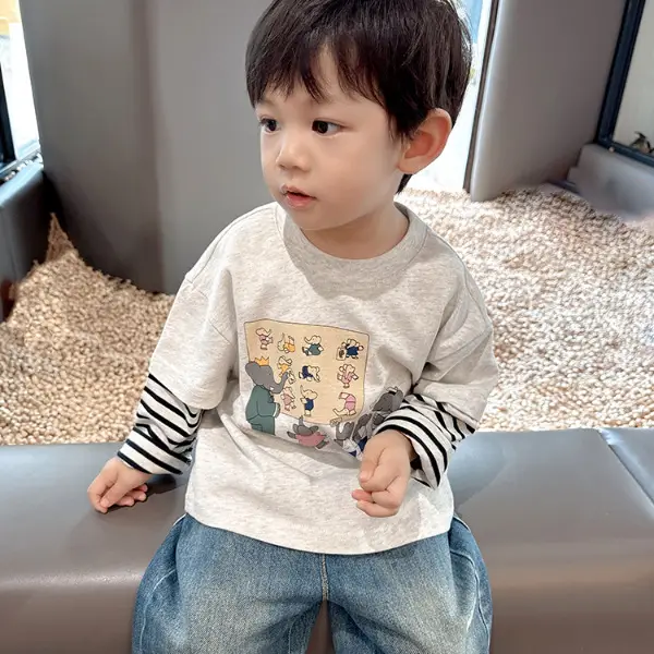 Trendy Boys Long Sleeve T-Shirt 2025 Spring Autumn — feature 6
