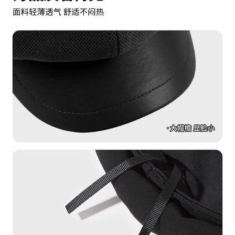 Black Duckbill Octagonal Hat for Women 2025 - Image 11
