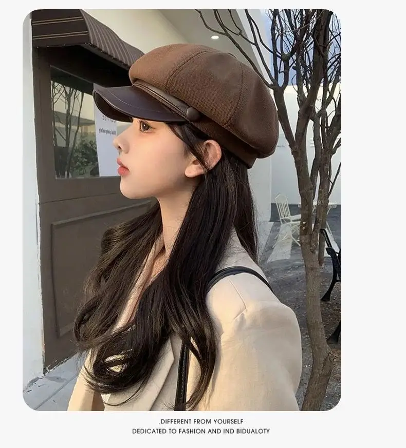 Black Duckbill Octagonal Hat for Women 2025 — feature 16
