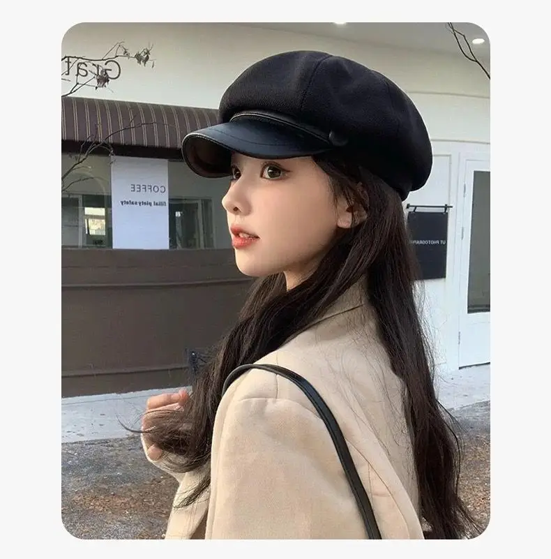 Black Duckbill Octagonal Hat for Women 2025 — feature 18